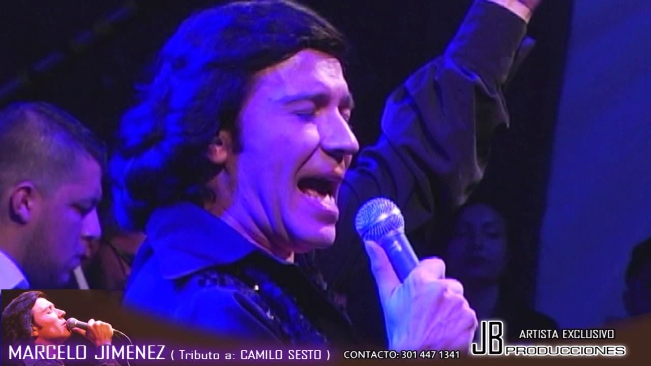 Sin remedio - Camilo Sesto en Pasto / Colombia. Marcelo Jim&eacute;nez de Chile.
