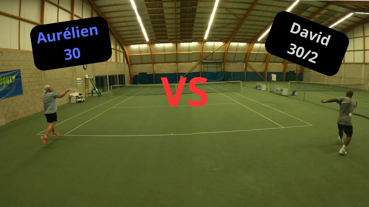 Tennis Amateur - 1er tour TC Bouzy contre David 30/2 UNE MERGUEZ DIGNE DE  @jawadismailitennis