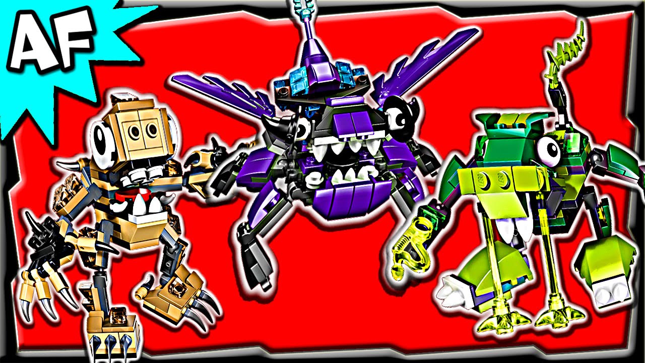 Lego Mixels MAX Series 3: Glorp Corp, Spikels, Wiztastics Stop Motion Set Review