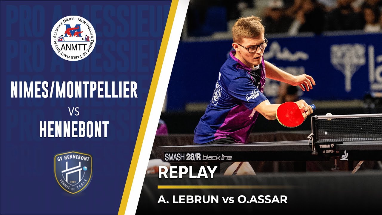 Alexis Lebrun  vs Omar Assar  | Montpellier/Nimes - Hennebont | PRO A