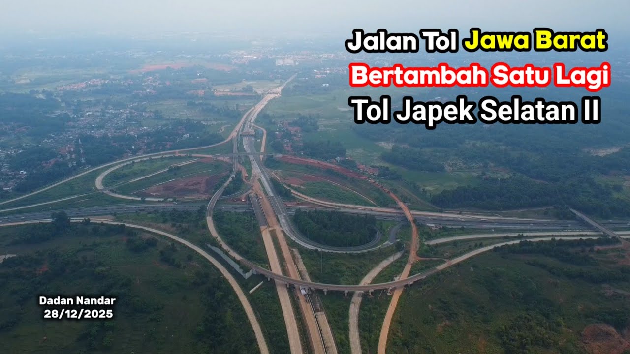 JALAN TOL di Jawa Barat bertambah satu lagi, Tol Jakarta Cikampek Selatan 2 atau Tol Japek Selatan