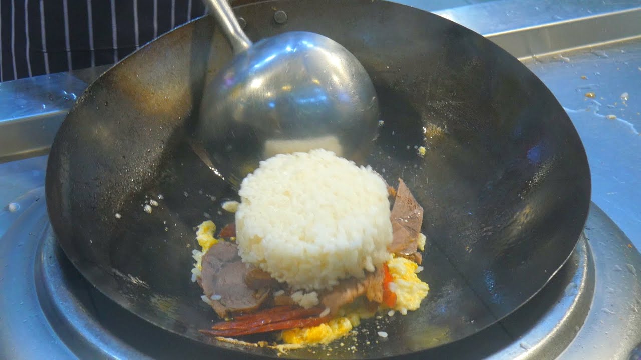 🍚🍚 BEEF STRIPS WOK FRIED RICE • Wok Skills【牛肉炒饭】