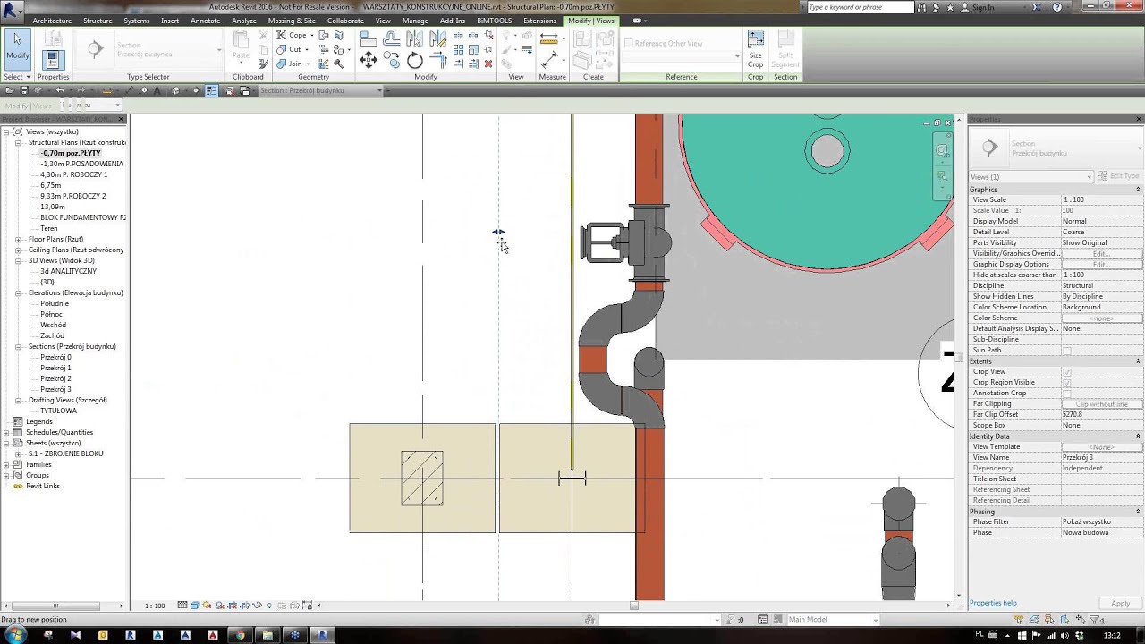 Dokumentacja budowlana i wykonawcza w Revit Structure