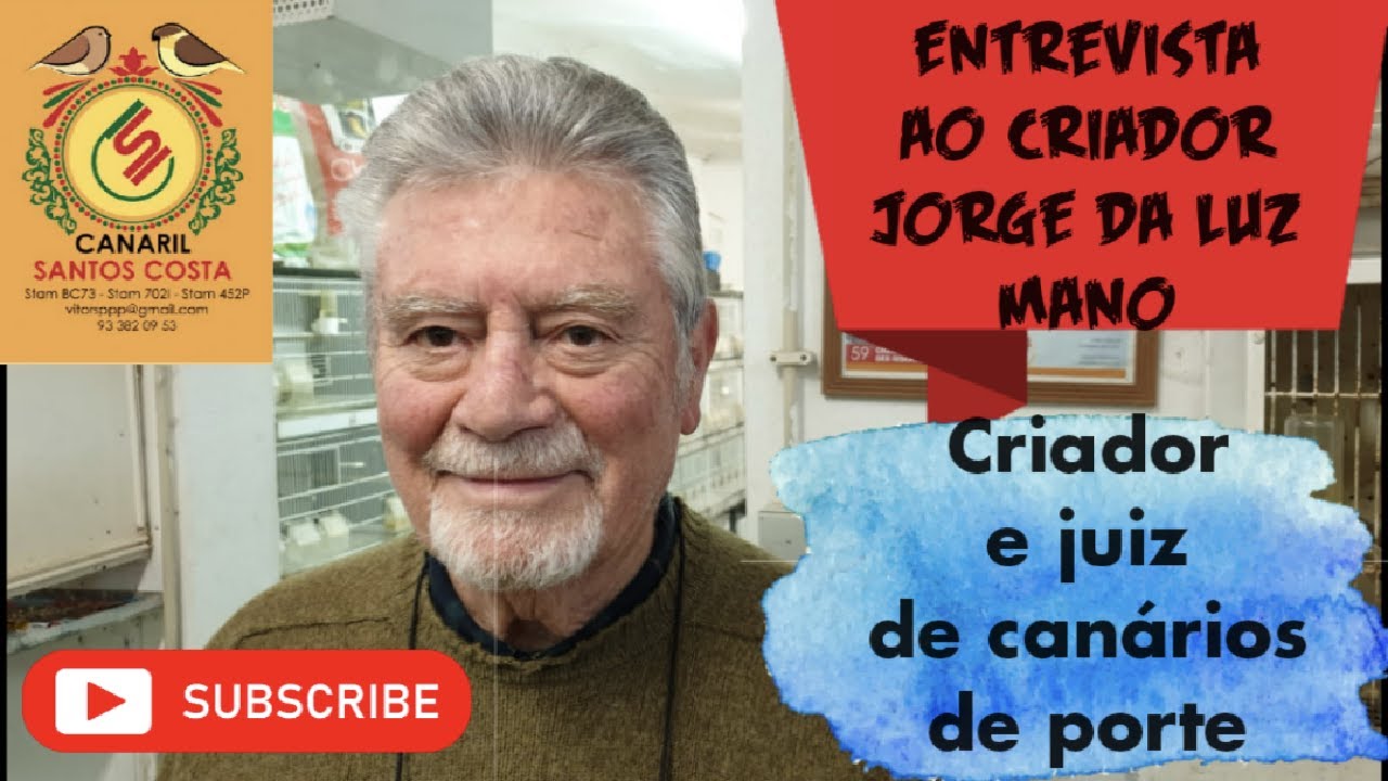 Entrevista ao criador Jorge da Luz Mano