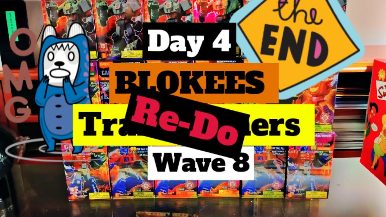 Transformers Blokees x2 unboxing Day 4 RE-DO 