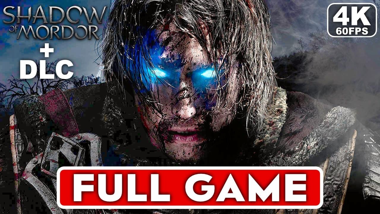 SHADOW OF MORDOR Gameplay Walkthrough FULL GAME [4K 60FPS PC ULTRA] - No Commentary