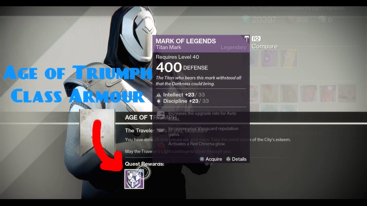 Age of Triumph Quest Reward