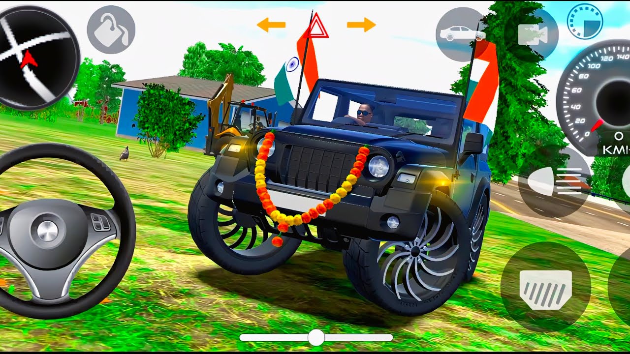 Modified Mahindra Thar😈Games: Indian Thar (Gadi Wala Games) Car Game Android Game - Android Gameplay