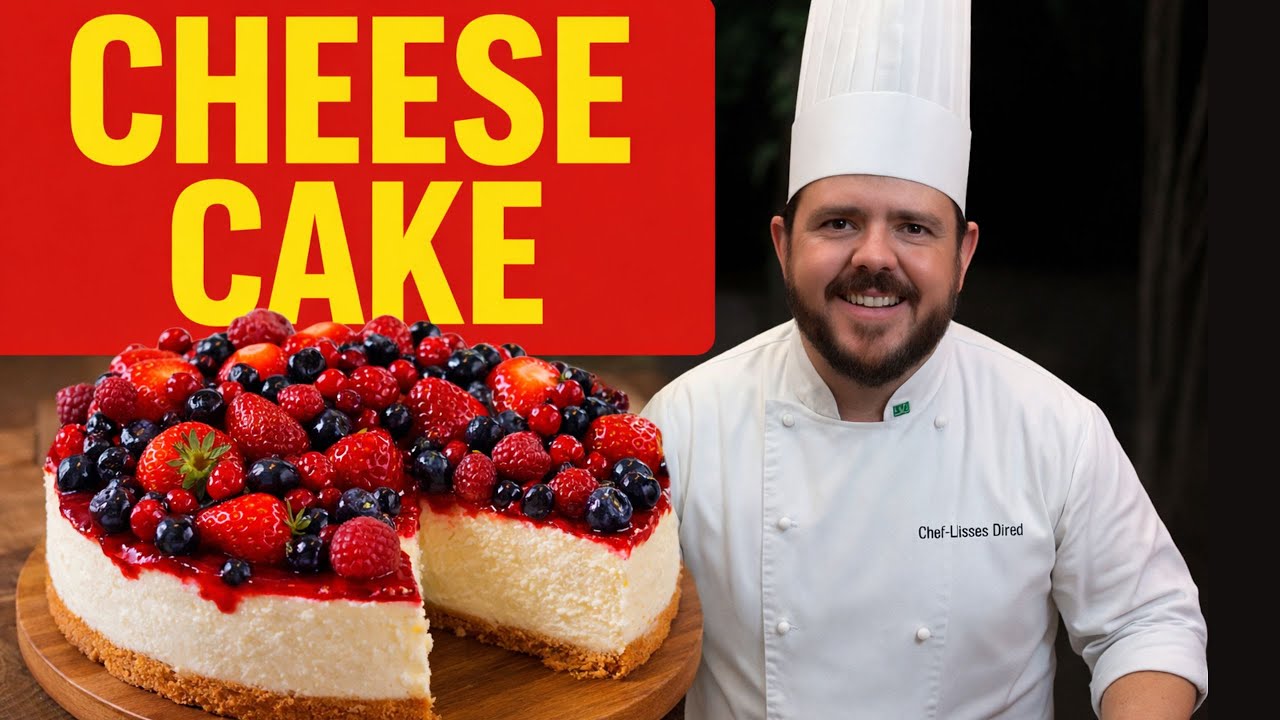 CHEESECAKE, MUITO FÁCIL COMO VOCÊ NUNCA VIU!