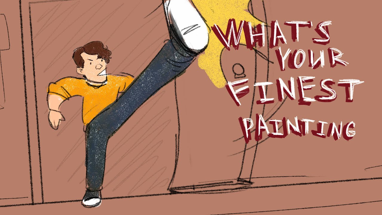 wilbur buys a cursed painting | the sorry boys animatic