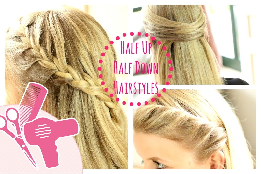 3 Easy Half Up Half Down Frisuren | HAIRbst | #JessyinSeptember