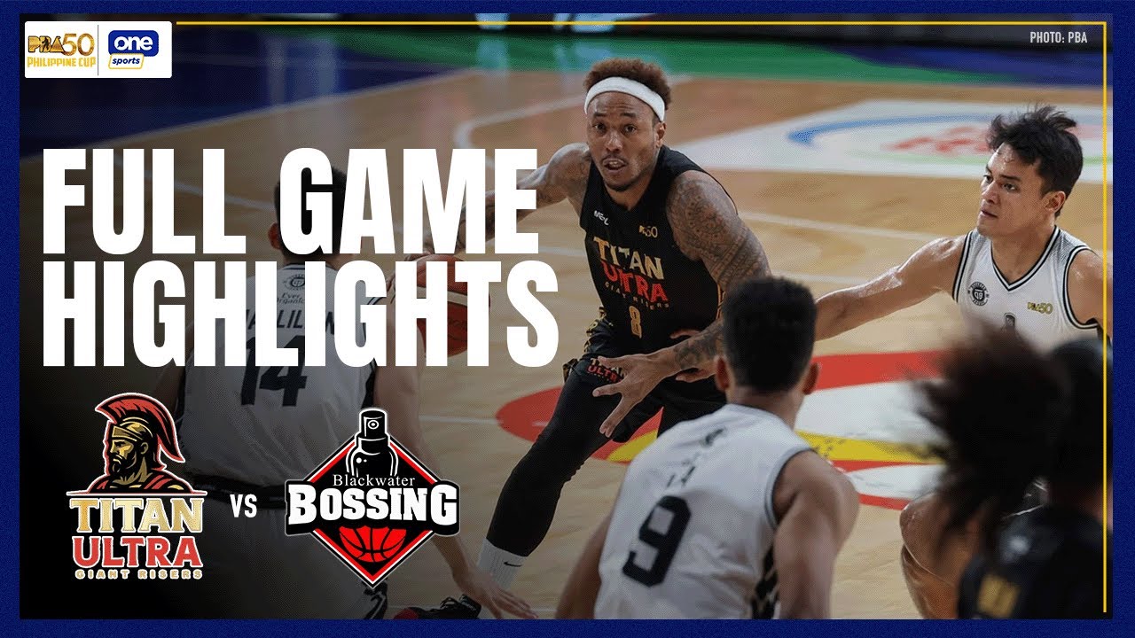 TITAN ULTRA vs. BLACKWATER | FULL GAME HIGHLIGHTS | PBA SEASON 50 PHILIPPINE CUP | NOV. 5, 2025