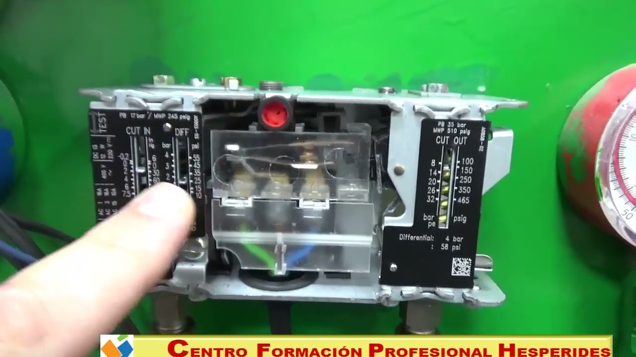 COMO AJUSTAR UN PRESOSTATO FRIGORIFICO ALTA BAJA COMBINADO