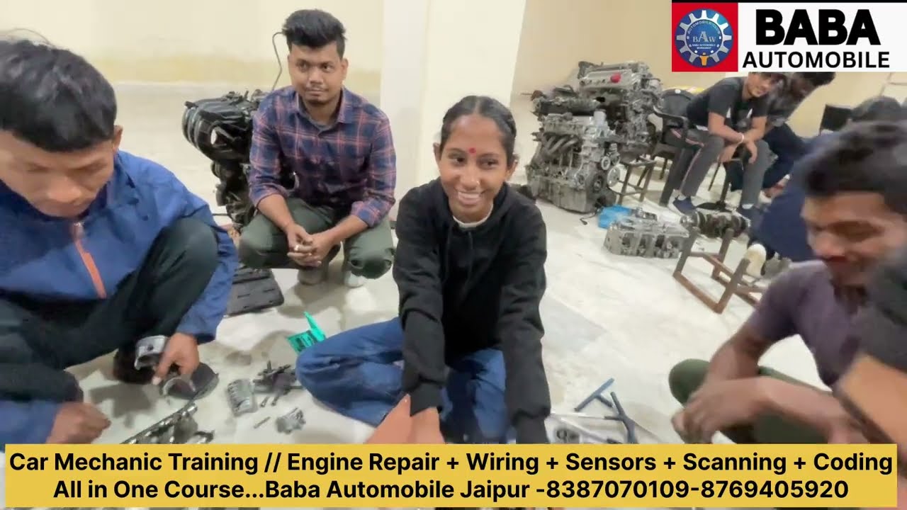 अब हमारी बहन बेटियों को 50% फीस डिस्काउंट के साथ हम  बनायेंगे CAR MECHANIC - ऑटोमोबाइल एक्सपर्ट