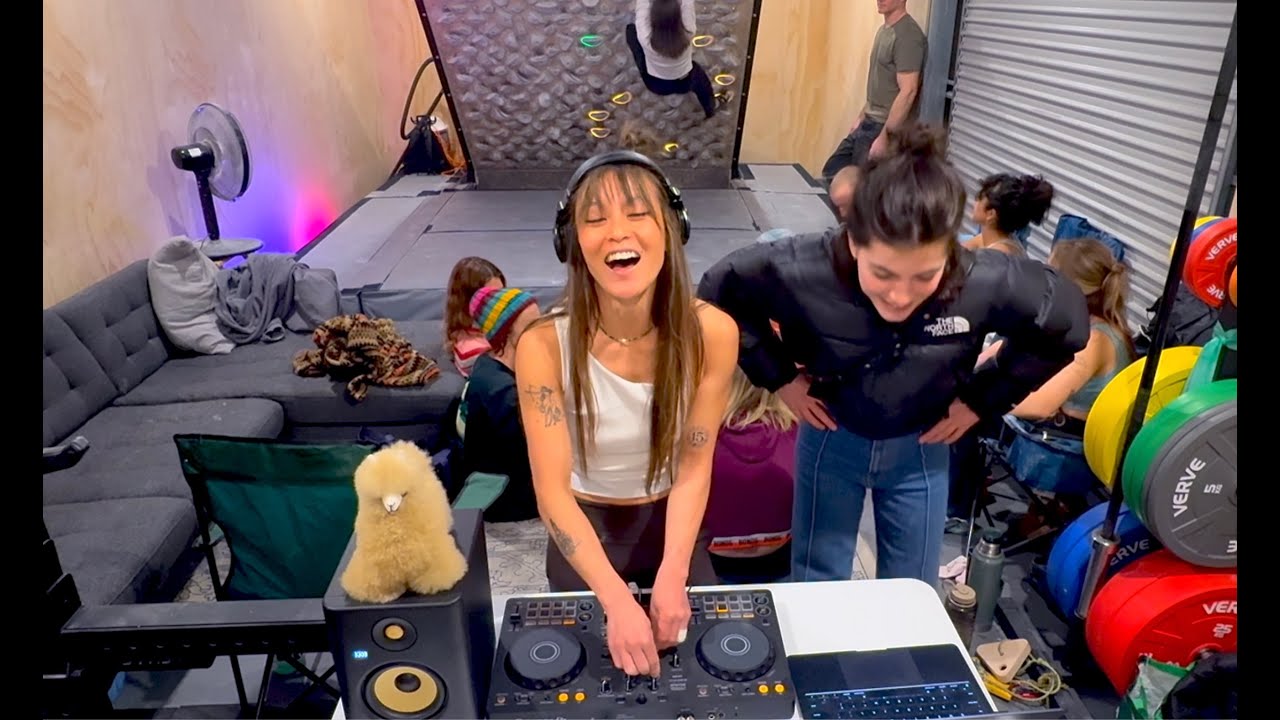 House Music Party In My Home Climbing Gym