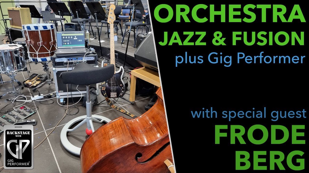 Gig Performer for Bassists with Frode Berg