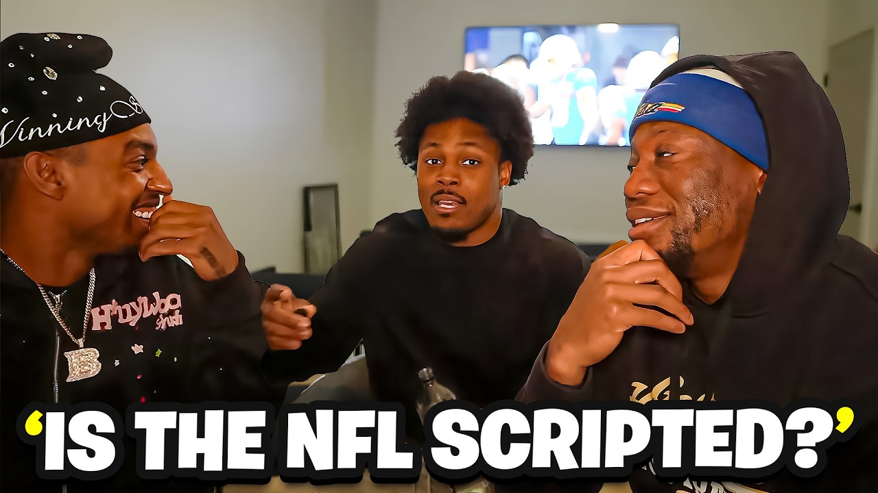 Josh Jacobs Addresses Scripted NFL Allegations With Zias & B Lou.. (NFL Star)