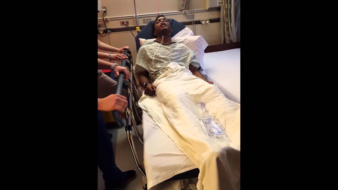Must watch the aftermath of anesthesia with my son,,, lol