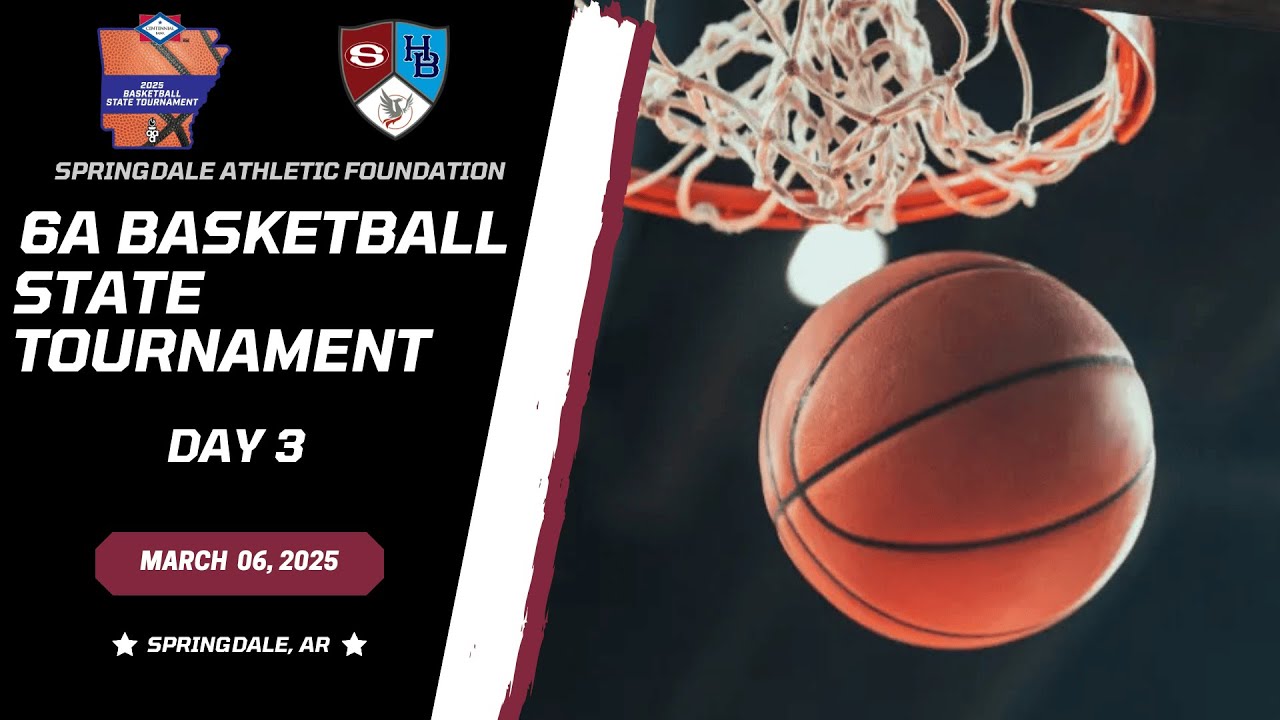 2025 6A High School Basketball State Tournament Day 3