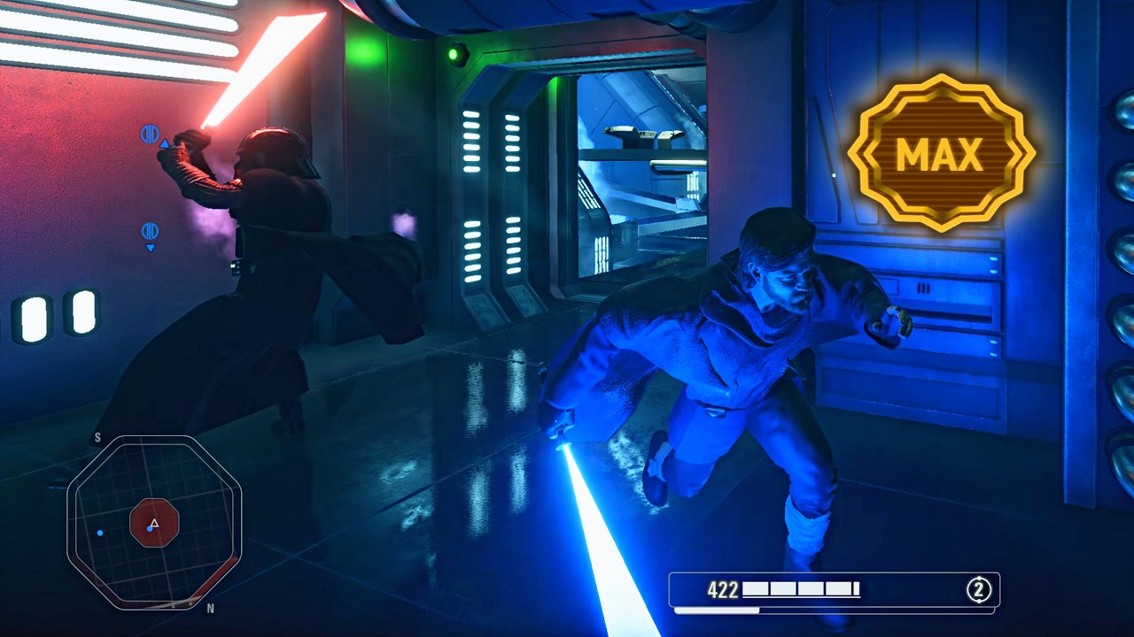 KENOBI HAS A HALLWAY SCENE with VADER | HvV #1818 | Star Wars Battlefront 2