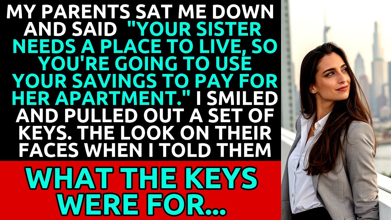 Родители потребовали, чтобы я заплатил за квартиру сестры, а потом я достал собственные ключи