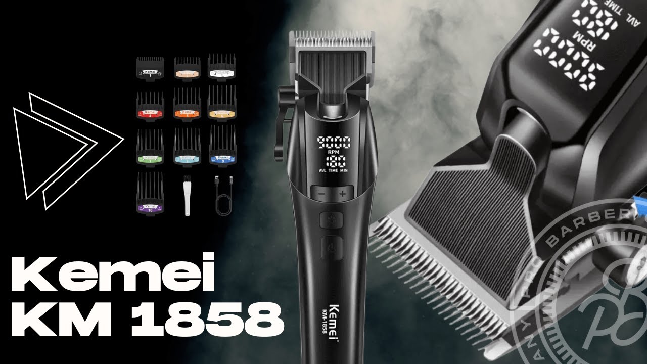 Review Completo Kemei KM 1858: Silenciosa, Forte e com 9.000 RPM! ⚡💈