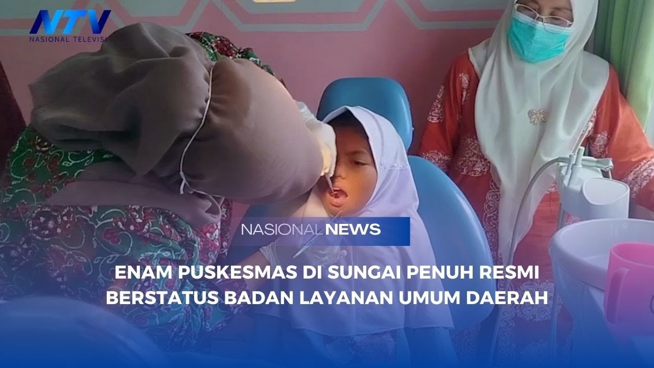 ENAM PUSKESMAS DI SUNGAI PENUH RESMI BERSTATUS BADAN LAYANAN UMUM DAERAH
