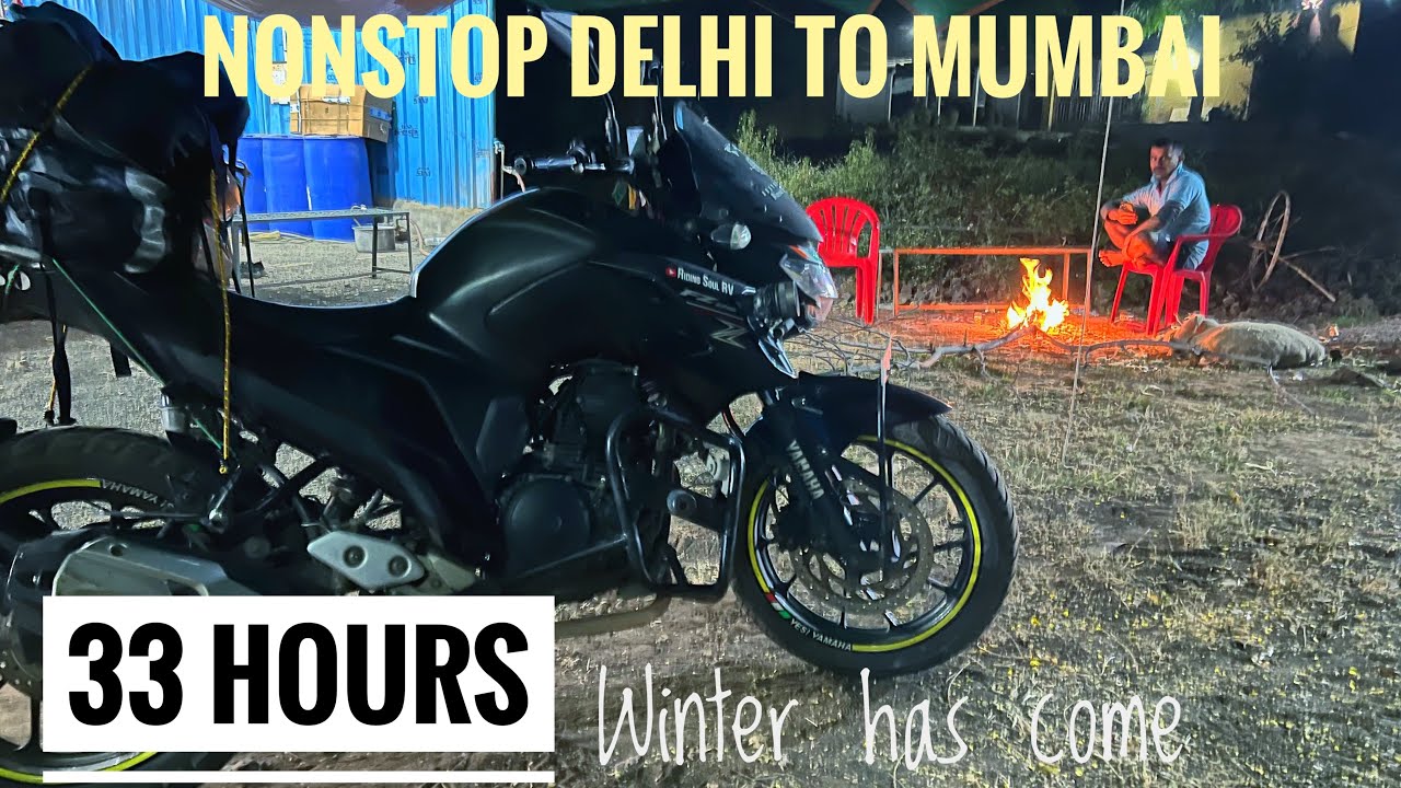 SOLO RIDER | Aaj night ride karne ka faisla kar liya hai| Delhi to Mumbai | Hindi | RidingSoulRV