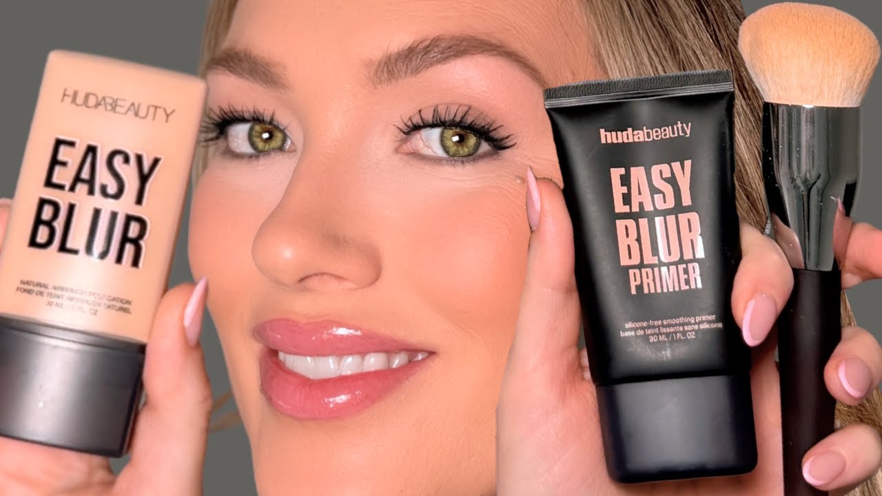 How to Apply Foundation For Beginners  - Foundation Brush Makeup Tutorial