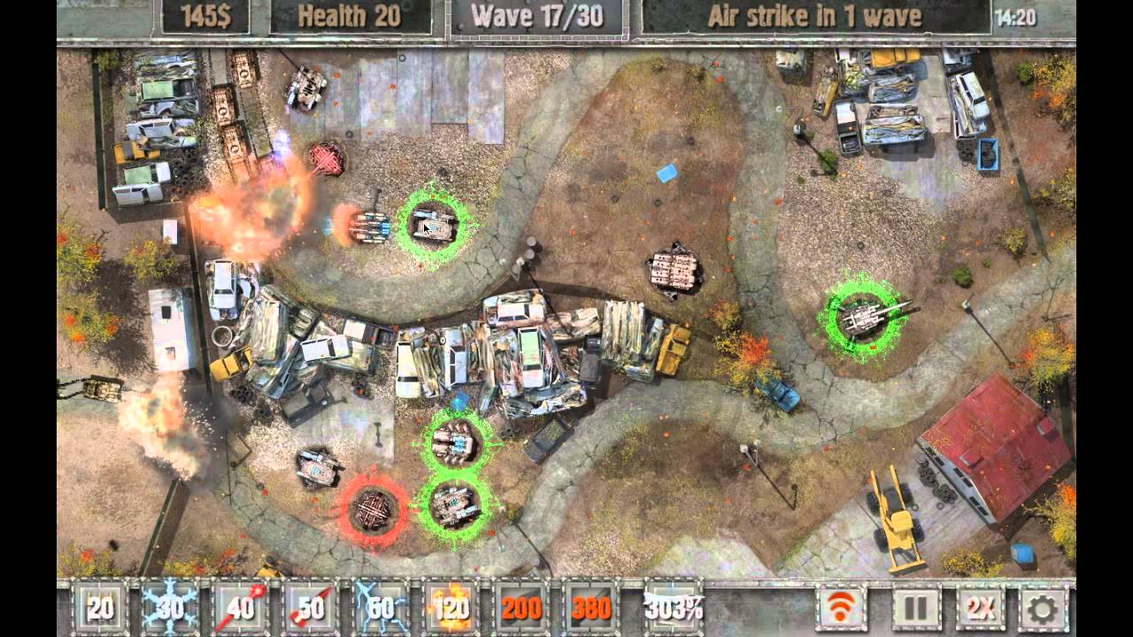 Defense Zone 2 - Gameplay - level 8