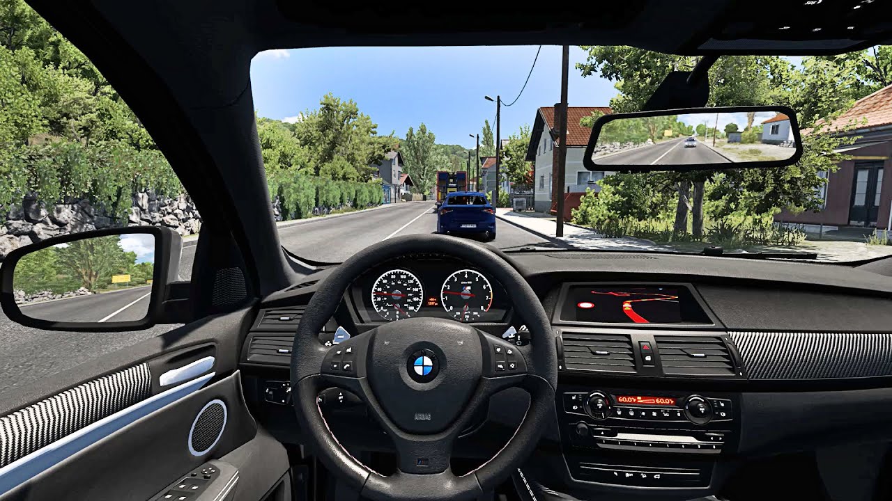 BMW X6 M 2010 | Euro Truck Simulator 2 | Game Play
