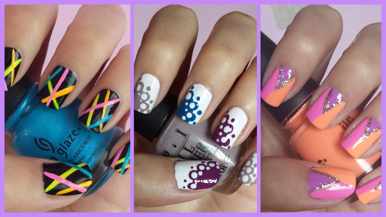 Easy Nail Art For Beginners!!! #11