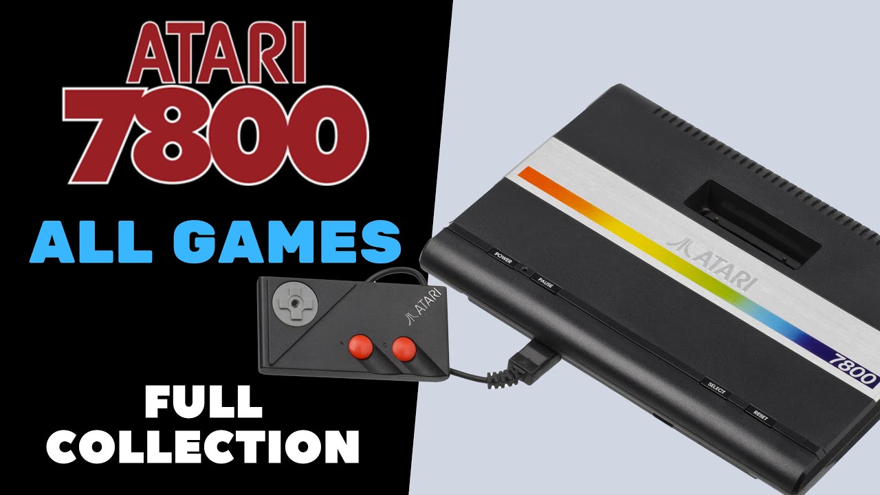 Atari 7800 - All Games (Full Collection)
