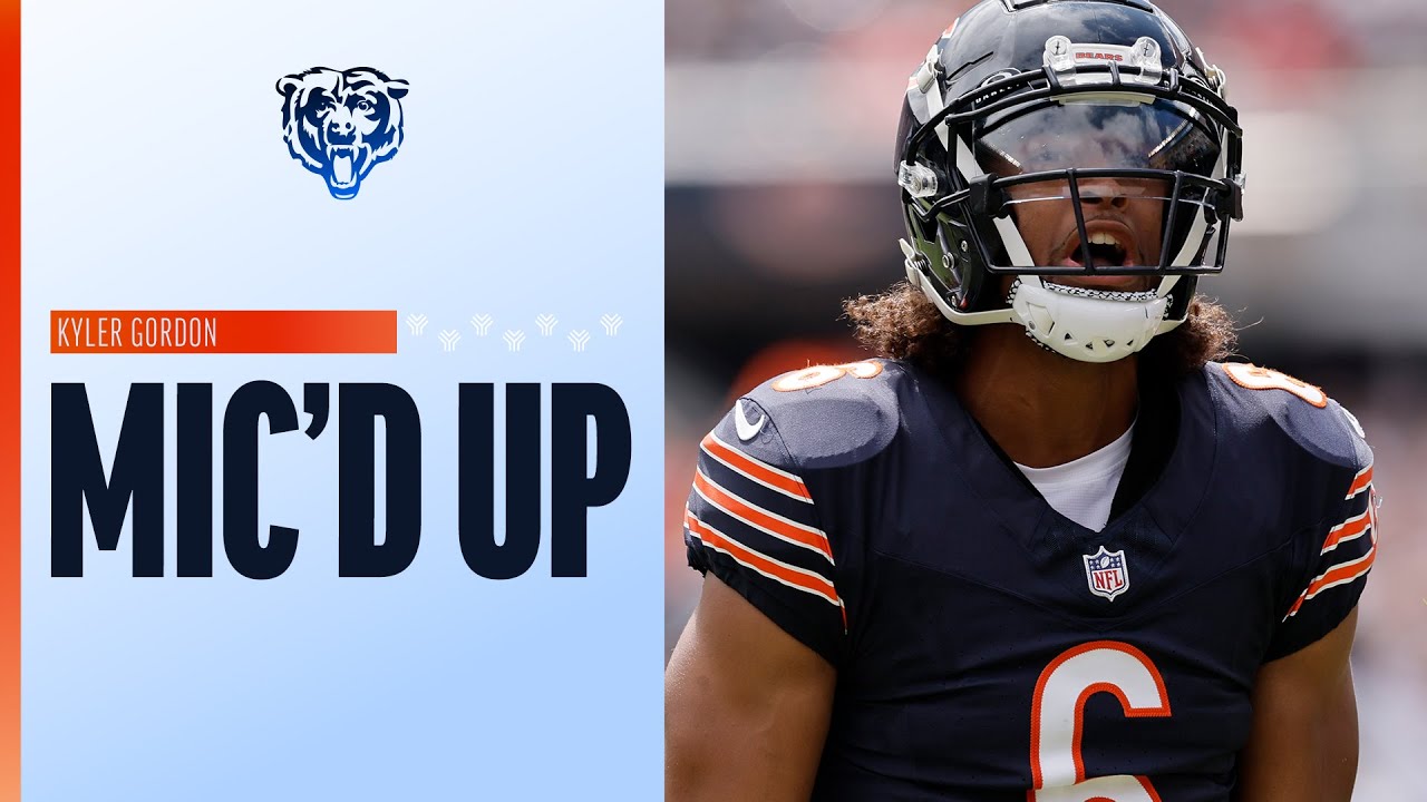 Kyler Gordon | Mic'd Up | Chicago Bears
