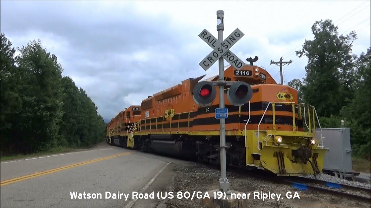Railroad Crossings of the GC Macon Subdivision