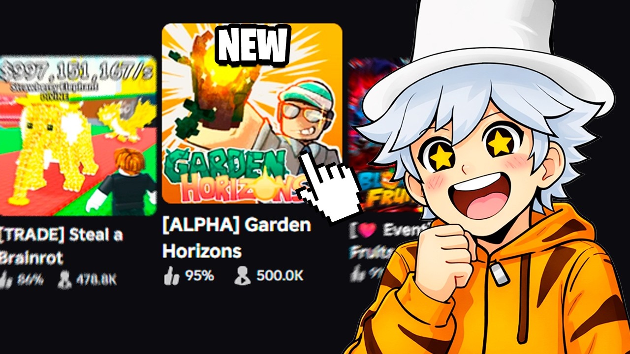 GROW A GARDEN 2 É REAL E LANÇA HOJE!! (Garden Horizons)