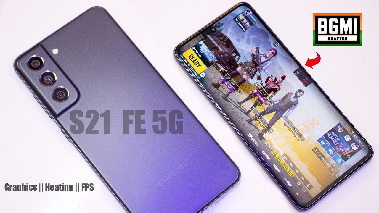 Samsung Galaxy S21 FE 5G, BGMi Test Heating/Graphics With FPS Metre ? Snapdragan 888