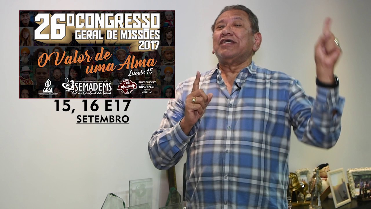Congresso Geral de Miss&otilde;es-2017 SEMADEMS