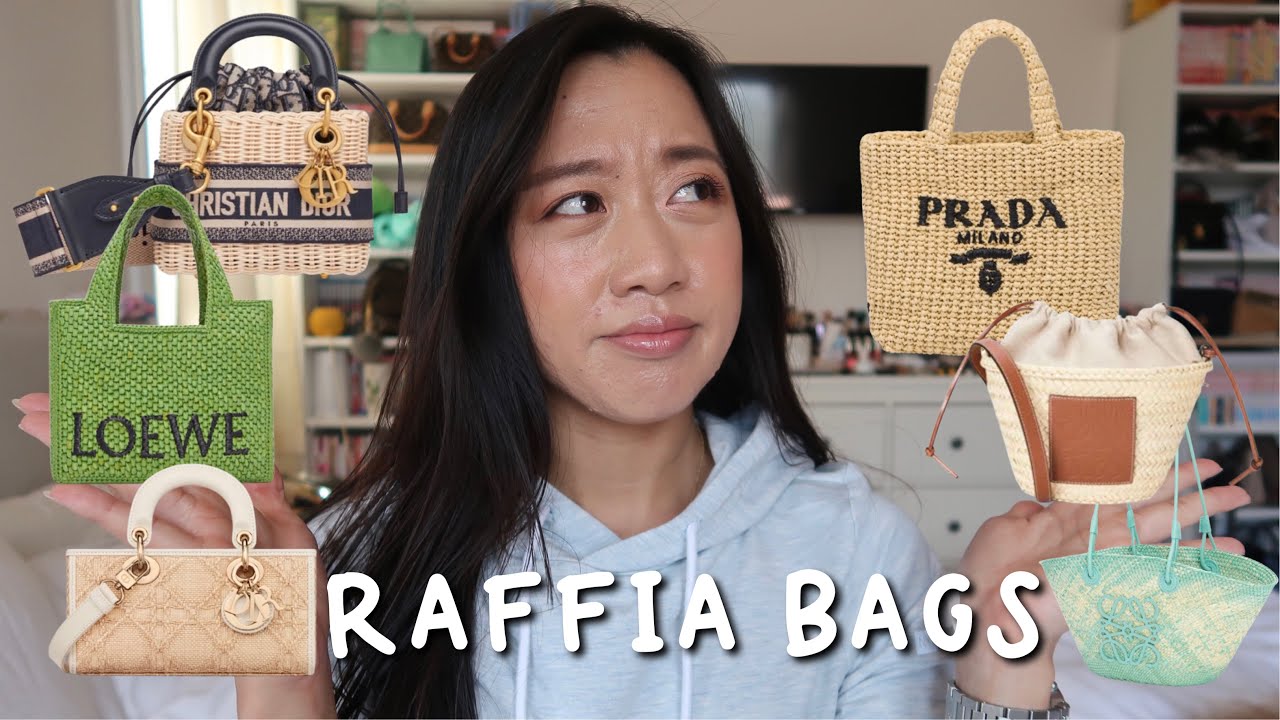 RAFFIA BAGS I'M HIGHLY CONSIDERING 💛🧡