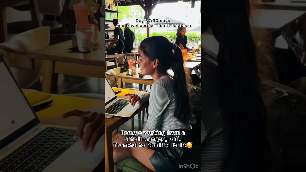 Remote job from Bali | 90 days solo travel | #solotravel #digitalnomad #remotejobs