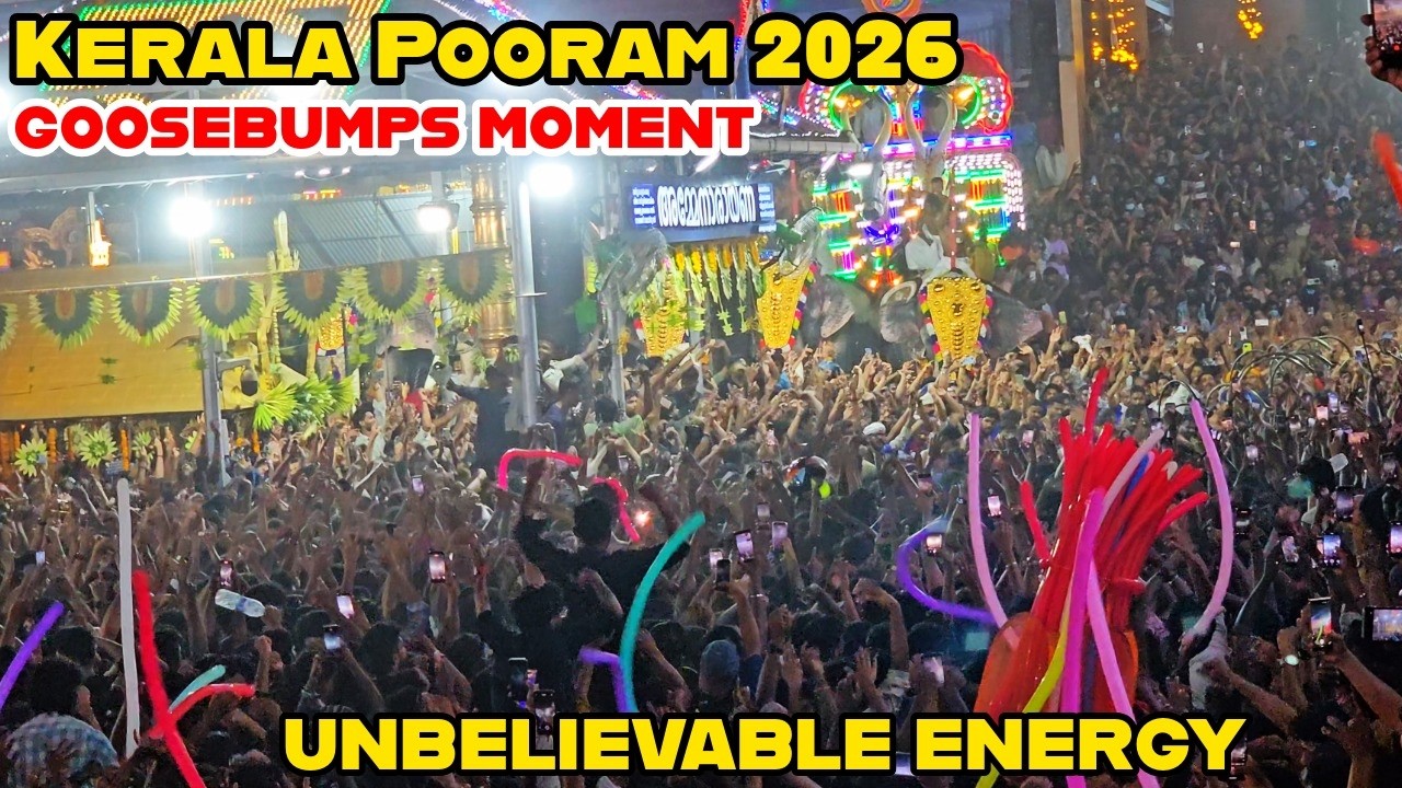 Kerala Pooram Melam 🔥 Goosebumps Moments | ഇങ്ങനെ ഒരു Pooram ശബ്ദം നിങ്ങൾ കേട്ടിട്ടുണ്ടോ?
