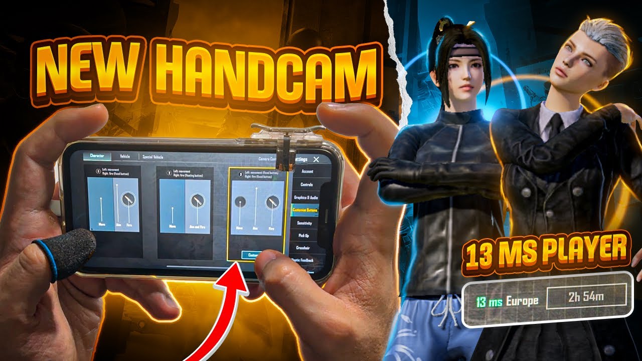 هاندكام جديد ضد لاعب ايباد بنغه ١٣ 😱 | New Handcam Vs An iPad Player With 13ms 🥵