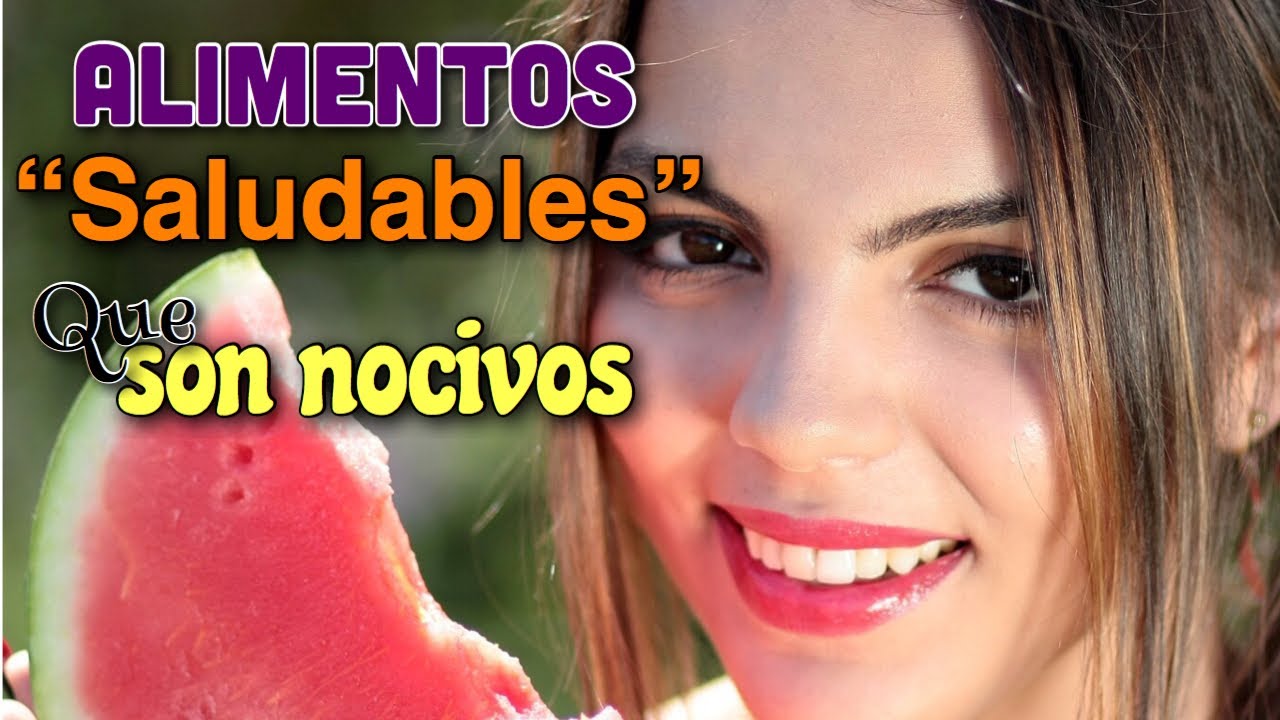 📣 8 ALIMENTOS SALUDABLES 🍹  que en realidad son NOCIVOS 🚫 [COMPROBADO]