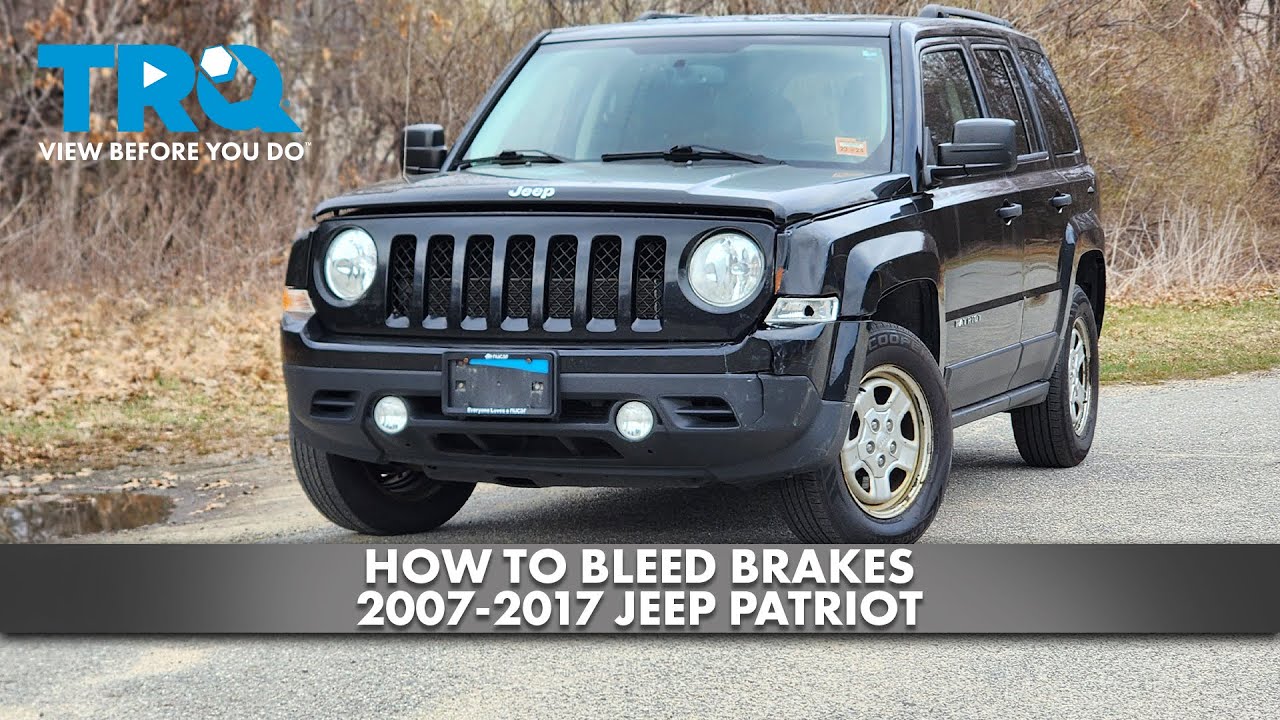 Как прокачать тормоза на Jeep Patriot 2007-2017