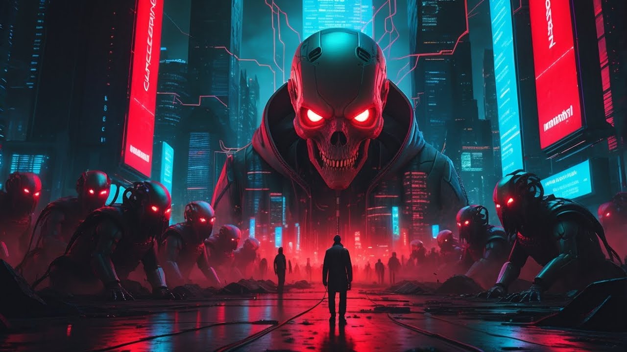 CYBERHELL | Futuristic Horror Phonk | Dark Cyberpunk Beats - Фонк