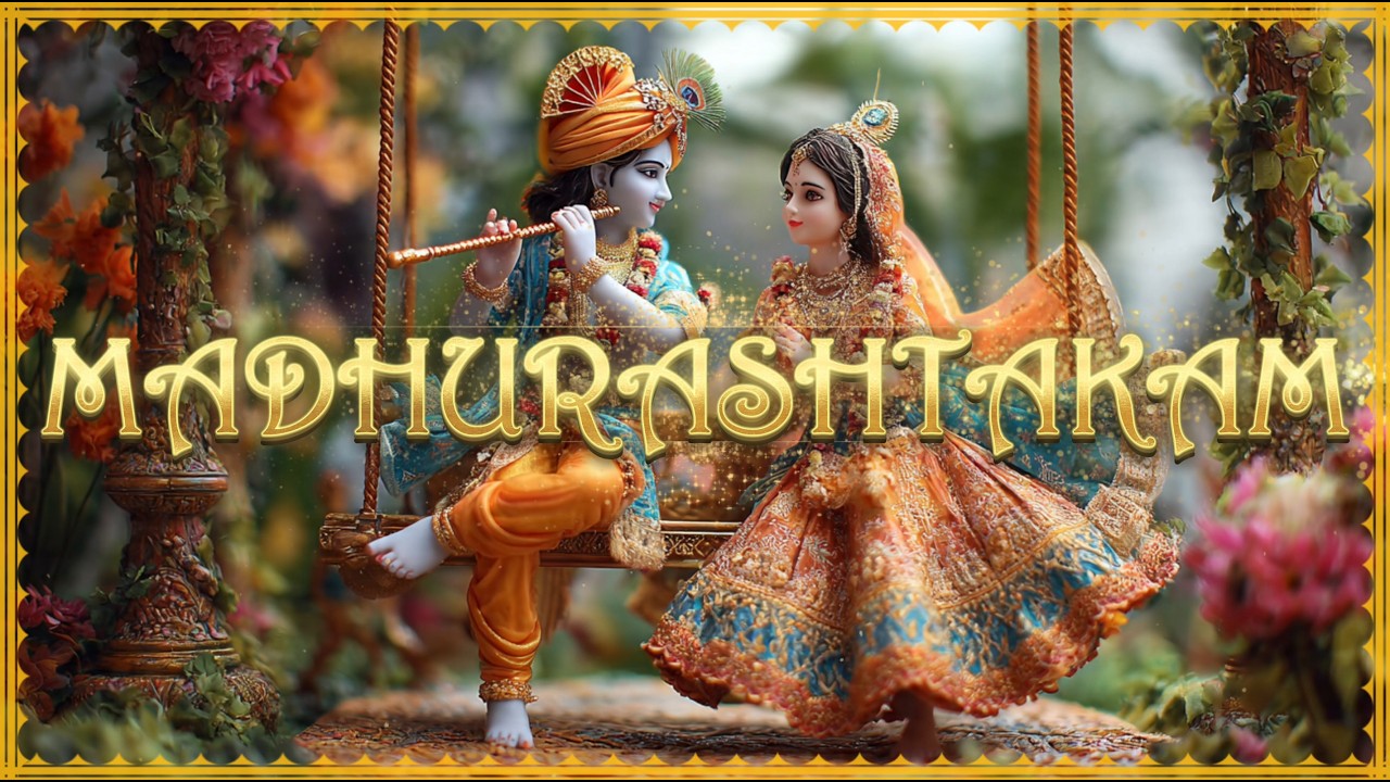 Madhurashtakam | Very Peaceful Sanskrit Chants for Deep Sleep | Krishna Bhajan for Peace