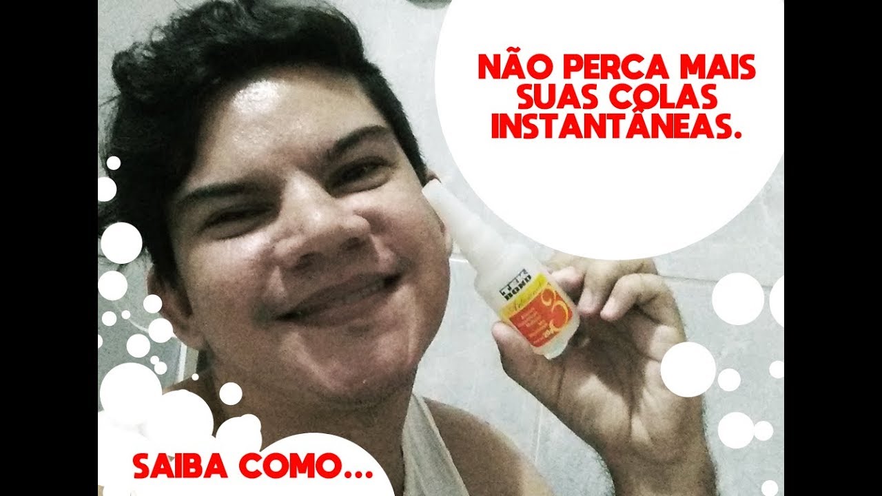 COLA INSTANTÂNEA - COMO APROVEITAR ATÉ O FINAL, SEM PERDER PRODUTO?