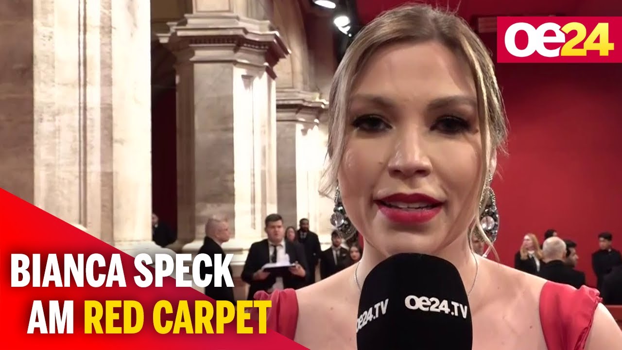 Opernball | Bianca Speck am Red Carpet