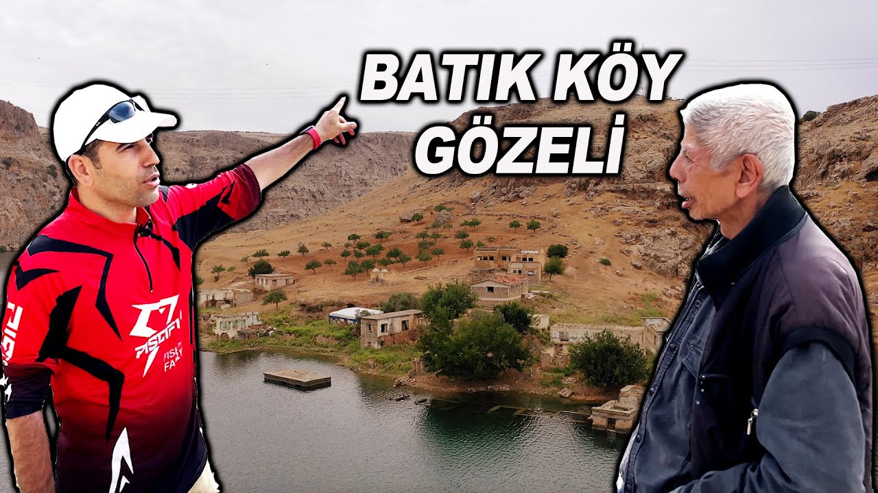 Gözeli Köyü - Halfeti / Güneydoğu’nun Saklı Köyü / Sular Altında Kalan Batık Köyden Geriye Kalanlar