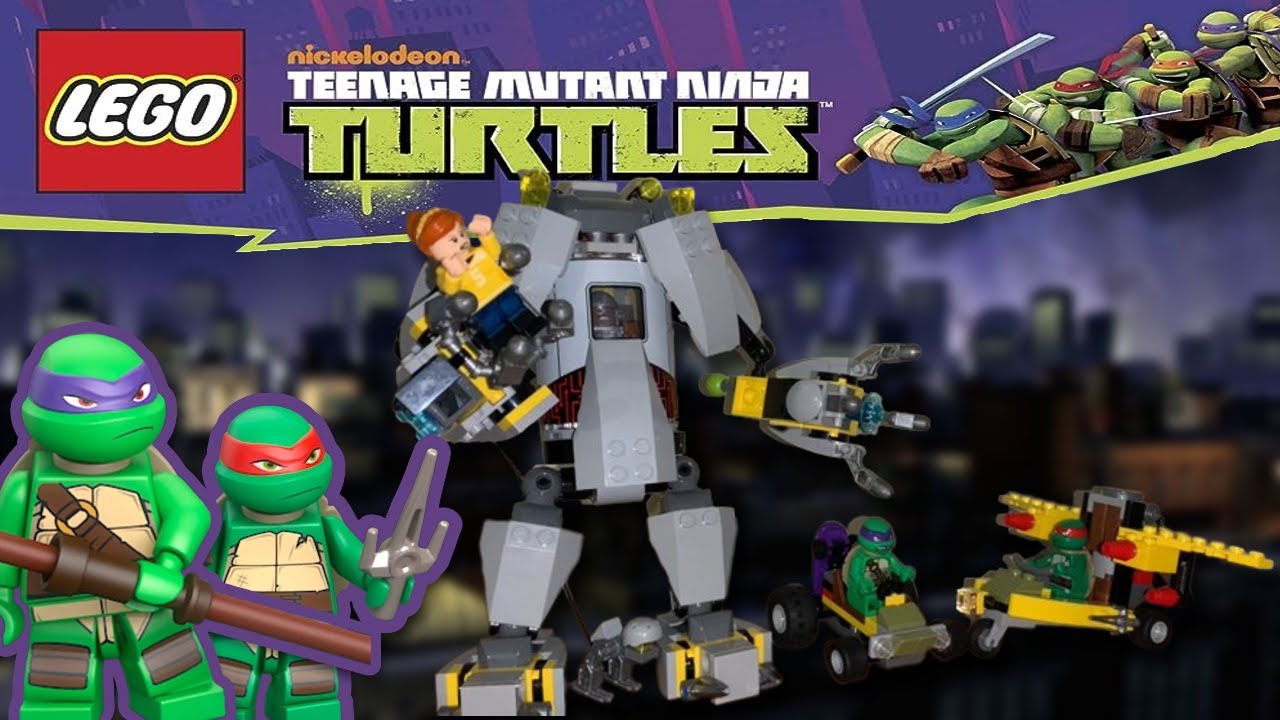 Underrated LEGO Theme - LEGO TMNT : Teenage Mutant Ninja Turtles 2013 Baxter Robot Rampage (79105)